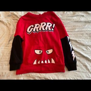 Boys pull over hoodie size 8